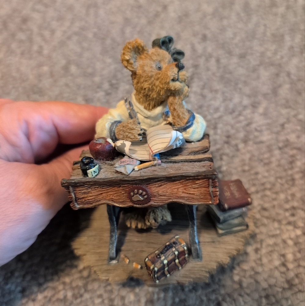 Boyds Bears & Friends The Bearstone Collection Amy B Bearsdale - Is it lunch yet